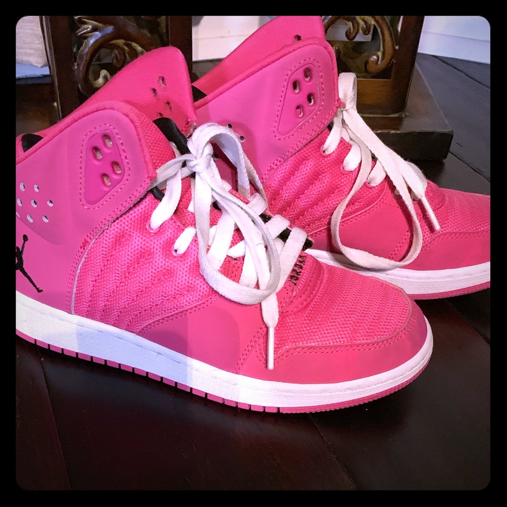 Girls Pink Jordans